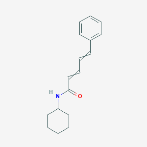 N-Cyclohexyl-5-phenylpenta-2,4-dienamide