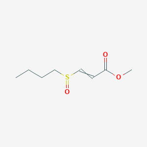 Methyl 3-(butane-1-sulfinyl)prop-2-enoate