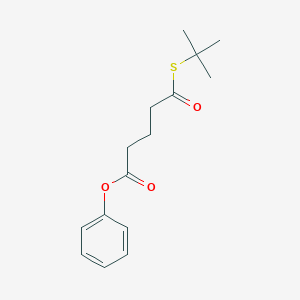 Phenyl 5-(tert-butylsulfanyl)-5-oxopentanoate