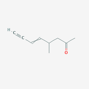 4-Methyloct-5-en-7-yn-2-one