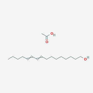 Acetic acid;hexadeca-9,11-dien-1-ol