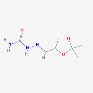 2-[(2,2-Dimethyl-1,3-dioxolan-4-yl)methylidene]hydrazine-1-carboxamide