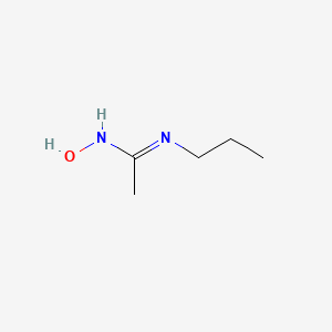 Ethanimidamide, N-hydroxy-N'-propyl-