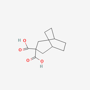 Bicyclo[3.2.2]nonane-3,3-dicarboxylic acid