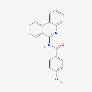 4-Methoxy-N-(phenanthridin-6-YL)benzamide