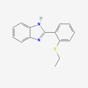 1H-Benzimidazole, 2-[2-(ethylthio)phenyl]-