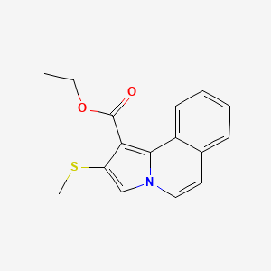 Ethyl 2-(methylsulfanyl)pyrrolo[2,1-A]isoquinoline-1-carboxylate