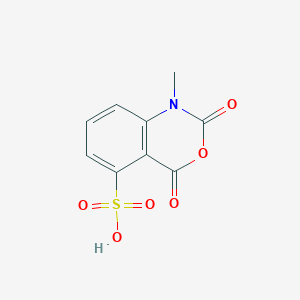 1-Methyl-2,4-dioxo-1,4-dihydro-2H-3,1-benzoxazine-5-sulfonic acid