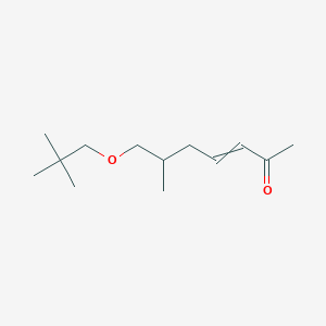 7-(2,2-Dimethylpropoxy)-6-methylhept-3-en-2-one