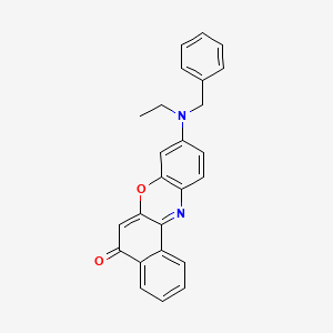 9-[Benzyl(ethyl)amino]-5H-benzo[a]phenoxazin-5-one