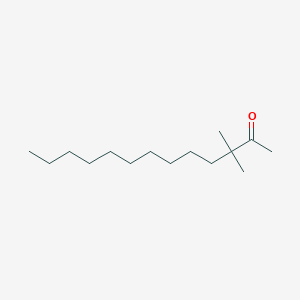 3,3-Dimethyltridecan-2-one