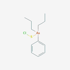 molecular formula C12H19AsClS B14517327 CID 78065172 