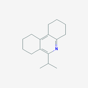 6-(Propan-2-YL)-1,2,3,4,7,8,9,10-octahydrophenanthridine