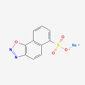 Naphth[2,1-d]-1,2,3-oxadiazole-6-sulfonic acid, sodium salt