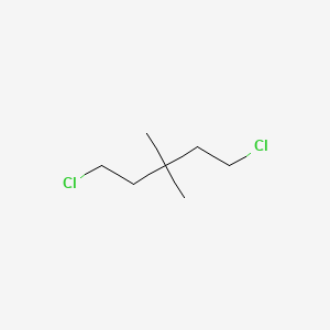 molecular formula C7H14Cl2 B14517535 1,5-Dichloro-3,3-dimethylpentane CAS No. 62496-53-1