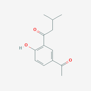 1-(5-Acetyl-2-hydroxyphenyl)-3-methylbutan-1-one