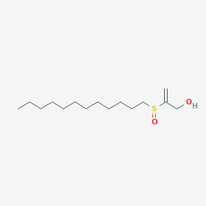 2-(Dodecane-1-sulfinyl)prop-2-EN-1-OL