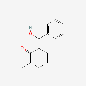 2-[Hydroxy(phenyl)methyl]-6-methylcyclohexan-1-one