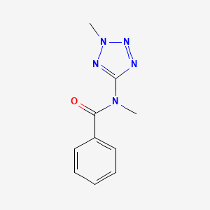 N-Methyl-N-(2-methyl-2H-tetrazol-5-yl)benzamide