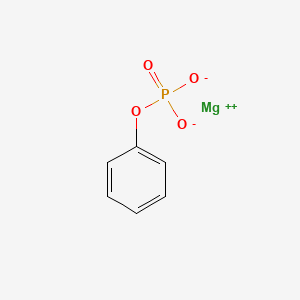 molecular formula C6H5MgO4P B14517807 magnesium;phenyl phosphate CAS No. 62698-52-6