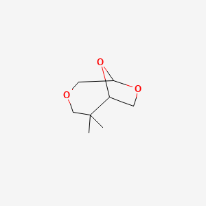 3,8,9-Trioxabicyclo[4.2.1]nonane, 5,5-dimethyl-