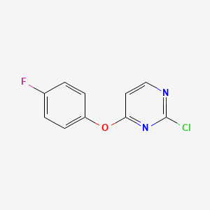 2-Chloro-4-(4-fluorophenoxy)pyrimidine