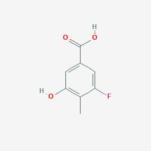 3-Fluoro-5-hydroxy-4-methylbenzoic acid