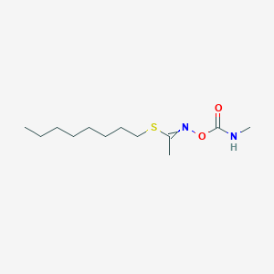 Octyl N-[(methylcarbamoyl)oxy]ethanimidothioate