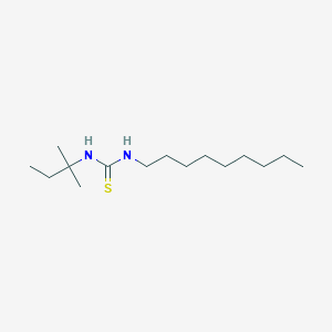 N-(2-Methylbutan-2-yl)-N'-nonylthiourea