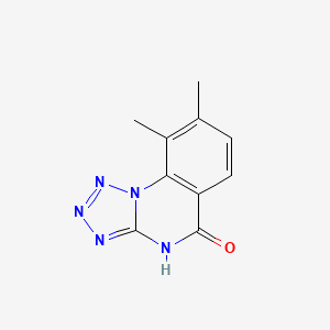 8,9-Dimethyltetrazolo[1,5-a]quinazolin-5(1H)-one