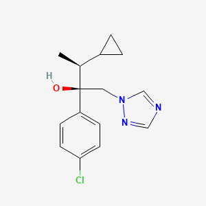 molecular formula C15H18ClN3O B1451793 (2R,3S)-cyproconazole CAS No. 94361-07-6