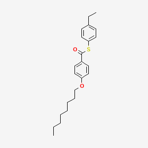 S-(4-Ethylphenyl) 4-(octyloxy)benzene-1-carbothioate