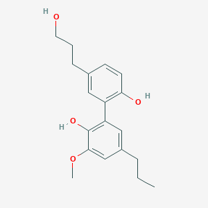 5'-(3-Hydroxypropyl)-3-methoxy-5-propyl[1,1'-biphenyl]-2,2'-diol