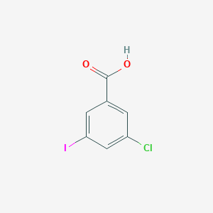 molecular formula C7H4ClIO2 B1451805 3-Chloro-5-iodobenzoic acid CAS No. 289039-25-4