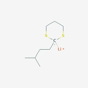 Lithium 2-(3-methylbutyl)-1,3-dithian-2-ide