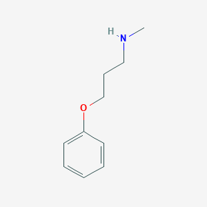 molecular formula C10H15NO B145181 N-Methyl-3-phenoxypropan-1-amine CAS No. 132424-10-3