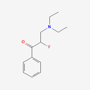 3-(Diethylamino)-2-fluoro-1-phenylpropan-1-one