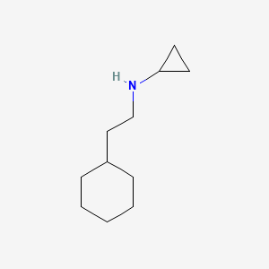 molecular formula C11H21N B1451811 N-(2-cyclohexylethyl)cyclopropanamine CAS No. 1152851-34-7