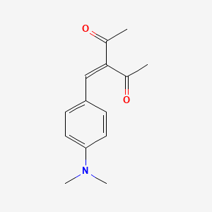 3-(4-(Dimethylamino)benzylidene)-2,4-pentanedione