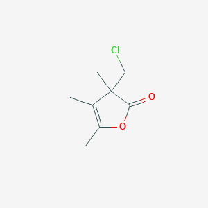 3-(Chloromethyl)-3,4,5-trimethylfuran-2(3H)-one