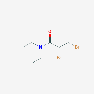 2,3-Dibromo-N-ethyl-N-(propan-2-yl)propanamide