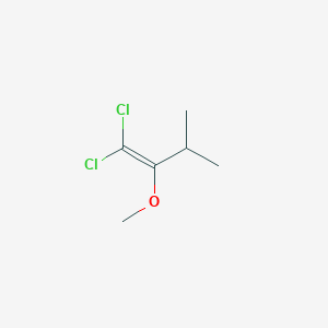 1,1-Dichloro-2-methoxy-3-methylbut-1-ene