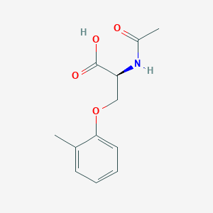 N-Acetyl-O-(2-methylphenyl)-L-serine