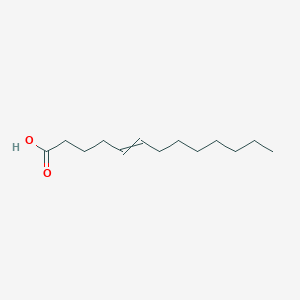 molecular formula C13H24O2 B14518186 Tridec-5-enoic acid CAS No. 62472-80-4