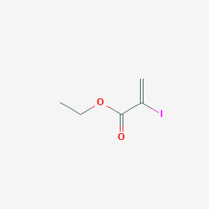 molecular formula C5H7IO2 B14518230 Ethyl 2-iodoprop-2-enoate CAS No. 62849-22-3