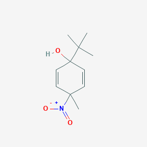 1-tert-Butyl-4-methyl-4-nitrocyclohexa-2,5-dien-1-ol