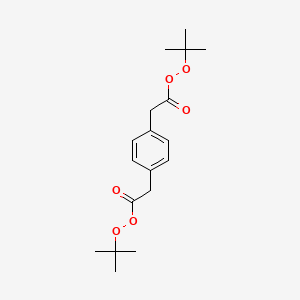 Di-tert-butyl 2,2'-(1,4-phenylene)diethaneperoxoate