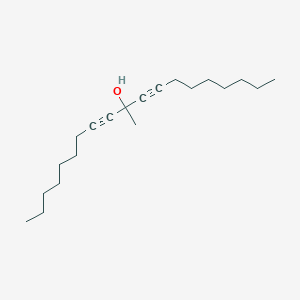 molecular formula C20H34O B14518277 10-Methylnonadeca-8,11-diyn-10-OL CAS No. 62967-59-3