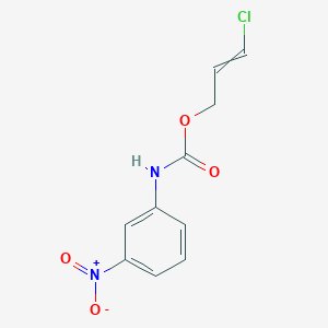 3-Chloroprop-2-en-1-yl (3-nitrophenyl)carbamate