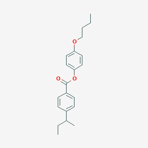 4-Butoxyphenyl 4-(butan-2-yl)benzoate